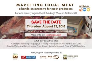 Cover photo for Marketing Local Meat Hands-On Intensive
