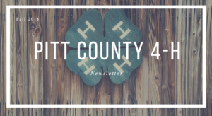 Cover photo for 4-H Newsletter: Fall 2018