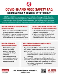Cover photo for Is Coronavirus a Concern With Takeout?