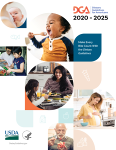 Cover photo for 2020-2025 Dietary Guidelines Edition is Here! Make Every Bite Count!