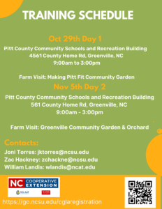 Cover photo for Free 2-Day Training for Community Garden Leaders
