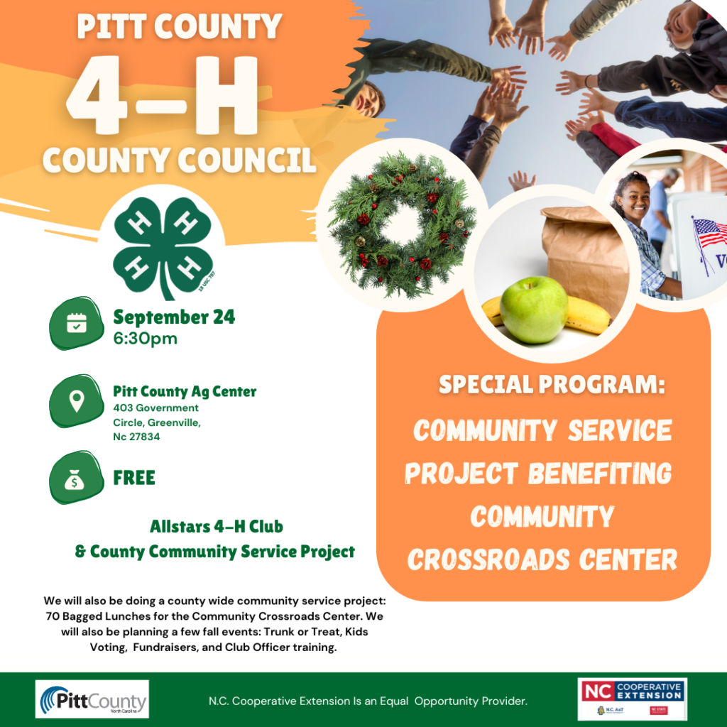 Pitt COunty 4-H County Council