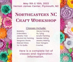 Cover photo for Northeastern NC Craft Workshop