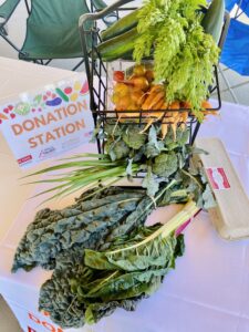 Cover photo for Donation Station @ the Leroy James Farmers Market